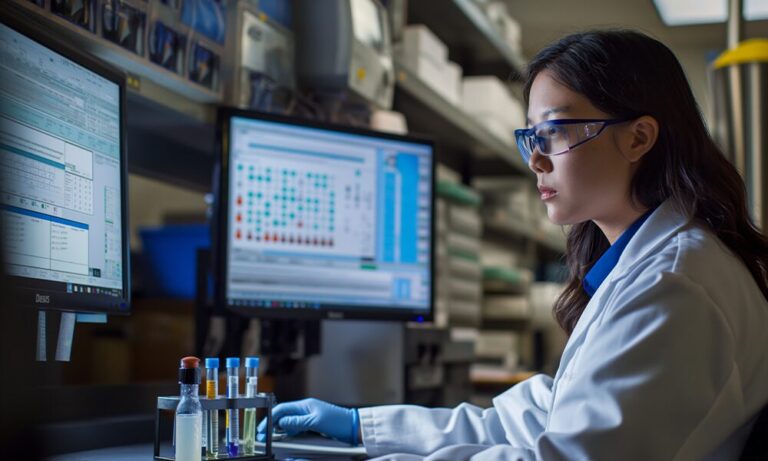 Clinical data manager evaluating key features of an Electronic Data Capture (EDC) platform to ensure accuracy and efficiency in clinical trials.