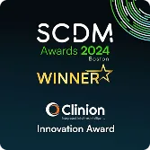 Clinion SCDM Awards 2024 Winner – Innovation Award for AI-driven clinical trial technology