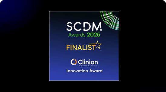 Clinion Named Finalist at the 2025 SCDM Awards