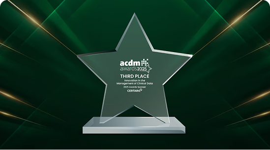 Clinion Wins the ACDM 2025 Innovation Award