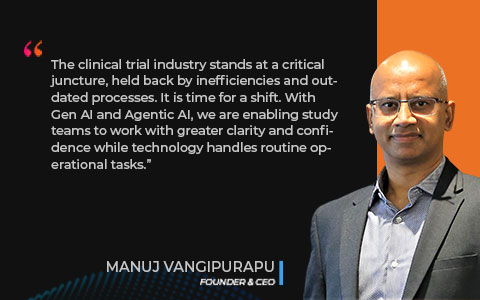 A quote by CEO of Clinion manuj Vangipurapu