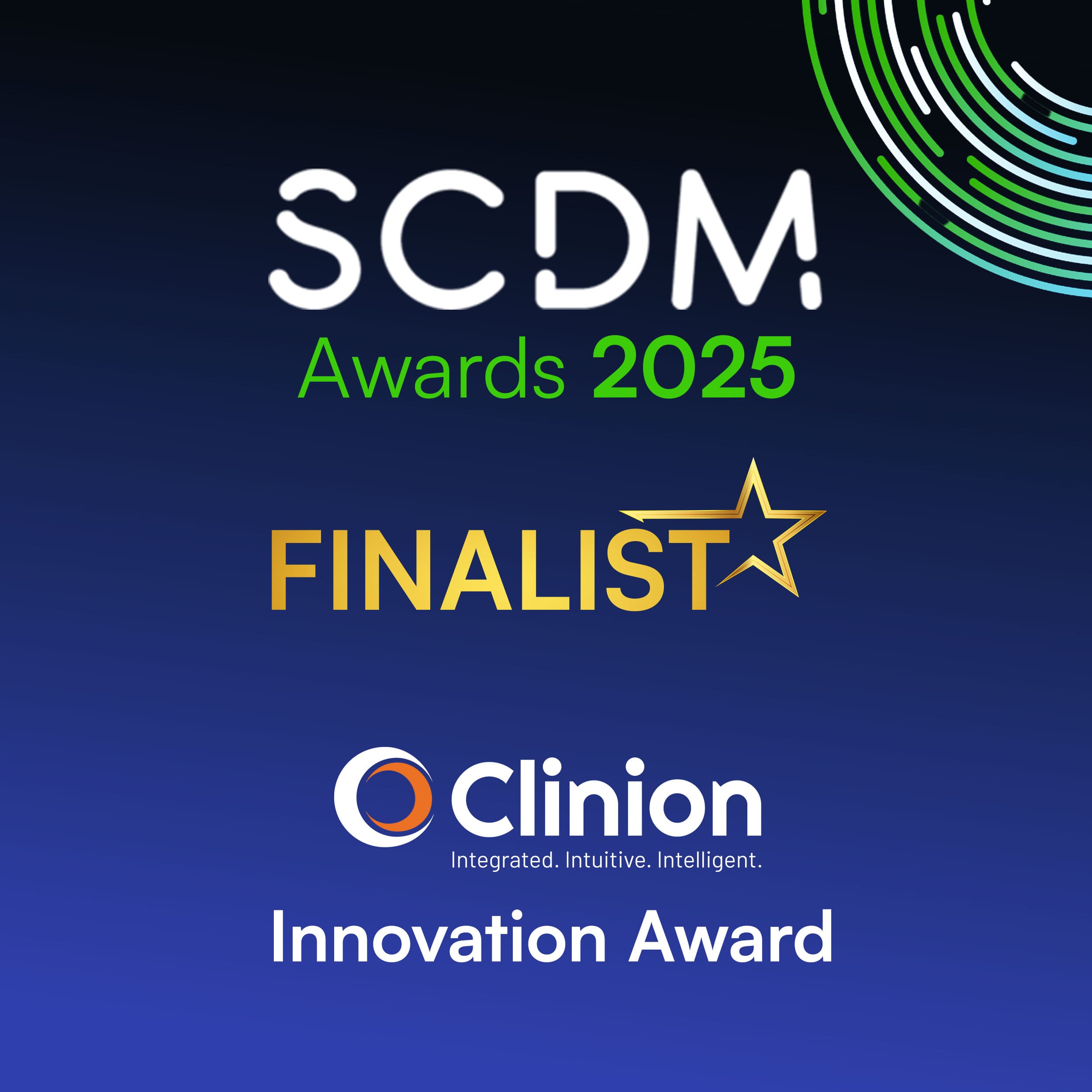 Clinion — SCDM Innovation Awards 2025 Finalist